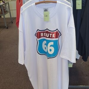 Route 66 Kids White T-Shirt